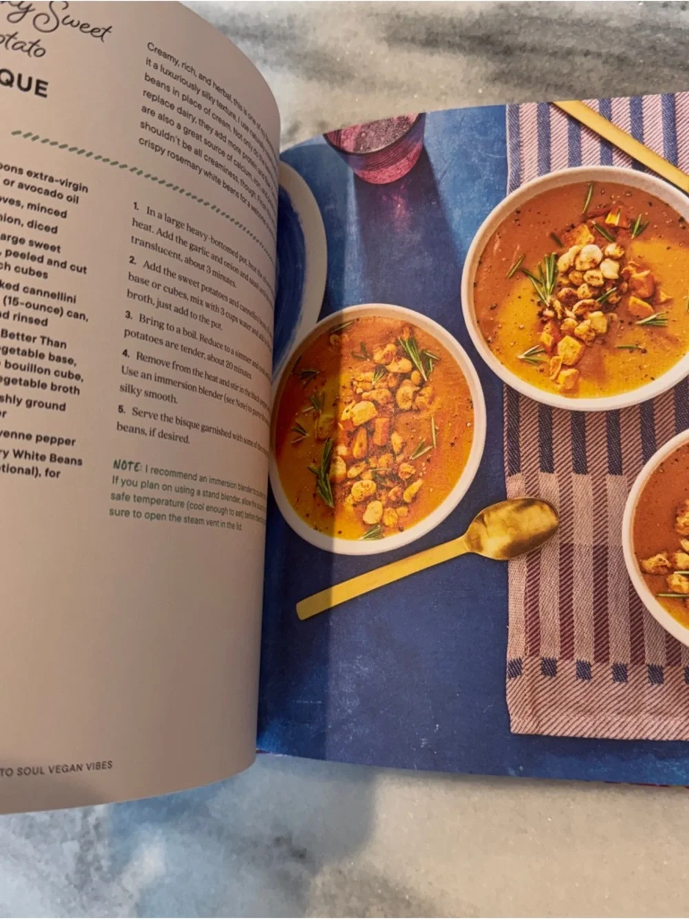Sweet Potato Soul Vegan Vibes Cookbook Hardcover Jenné Claiborne Soulful Recipes